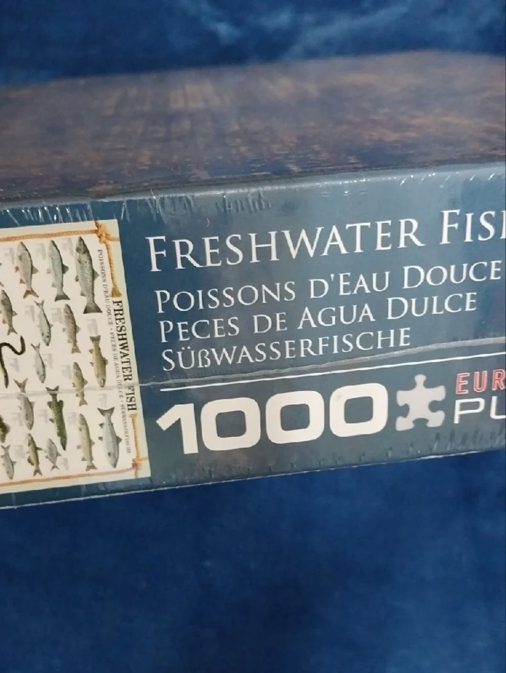 🔵BOGO FREE🔵 Eurographics Freshwater Fish 1000-Piece Puzzle NEW IN SHRINKWRAP